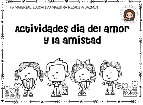 actividades de la amistad|Actividades para trabajar el valor de la amistad ⇨。